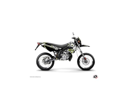 Kit déco d'exception Derbi Drd Xtreme Kutvek Freegun Eyed vert haut de gamme