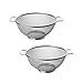 Fackelmann 9311950 Scolapasta setaccio in acciaio inox, colino, setaccio, setaccio da cucina, colino da cucina, acciaio inossidabile, 20 x 9,5 cm immagine