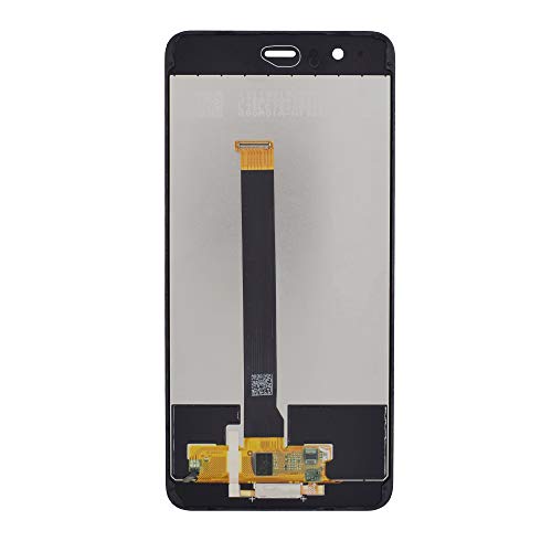Image of LCD Screen and Digitizer Assembly with Fingerprint Button Keypad and Bezel Frame Compatible with Huawei P10 Plus VKY-L09 VKY-L29 VKY-AL00(Black)