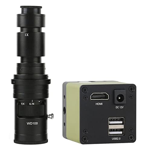 Microscope 4K 1080P Industry Microscope Camera for Machine PCB Board(with 500X Lens)