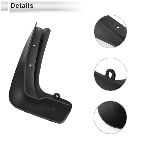 Image of X AUTOHAUX 1set Front and Rear Mud Flaps Splash Guards Mud Guards for BMW 2 Series F22 /F45 2015-2019 W /Mount Accessories
