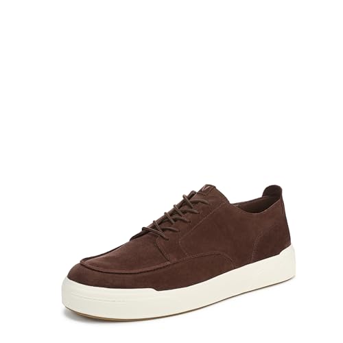 Baskets Carter Vionic en cuir suédé café l'excellence du confort masculin 12.5 Wide