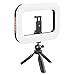 Treppiede ricaricabile per selfie - pieghevole con luce di riempimento di bellezza | Supporto per telefono espandibile per registrazione video, streaming, slog, zoo, mace, su, CONTROLLO CREATION GEAR immagine