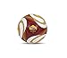 AS Roma Calcio Cucito, Pallone Ufficiale a.s. Roma Unisex Adulto, Bianco, Unica