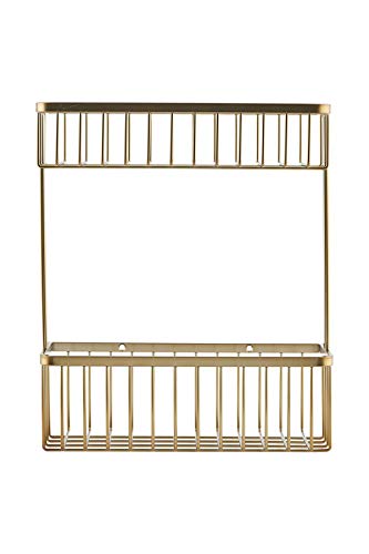 Panier de bain pour optimiser le rangement des flacons dans la douche