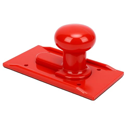 Fabater Table Saw Push Block, Jointer Push Blocks for Woodworking, In Safety Red Ergonomic Handle, Ideal for Router Tables, Jointers and Band Saws and other Work Shop Machinery