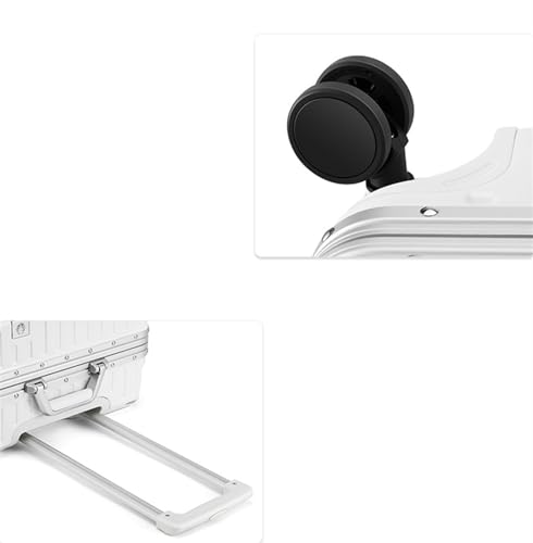 Suitcase Luggage Hard Shell Checked Luggage with Aluminum Frame,No Zipper Suitcase with Spinner Wheels Suitcase with Wheels3