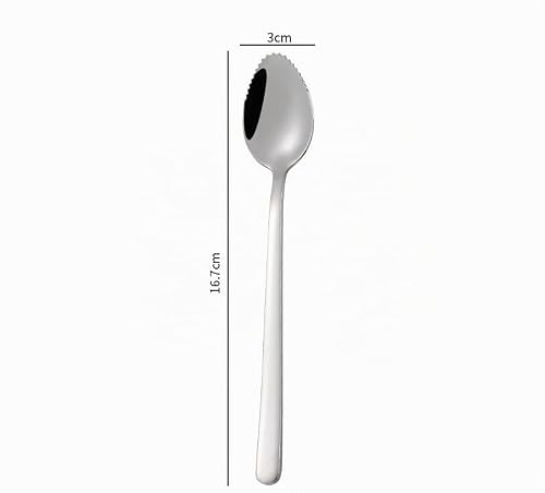 Miniatura 2 de Juego De 4 Cucharas De Acero Inoxidable Para Pomelo, Pomelo Y Postres 16,7 Cm