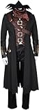 Bloodborne Gehrman Old Hunter Cosplay Costume Including Coat, Vest, Hat, and Shoulder Belt (Customized)