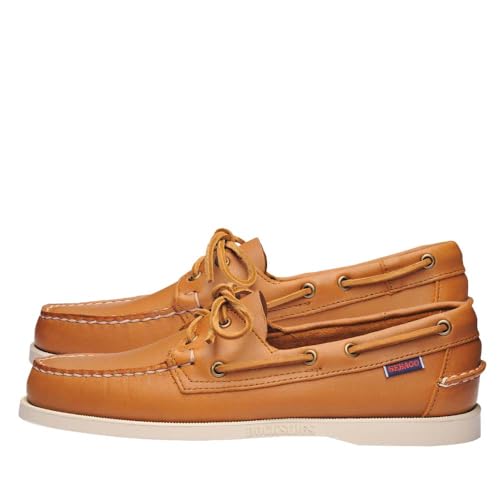 Sebago Portland Boat Shoes Full-Grain Leather Moccasins