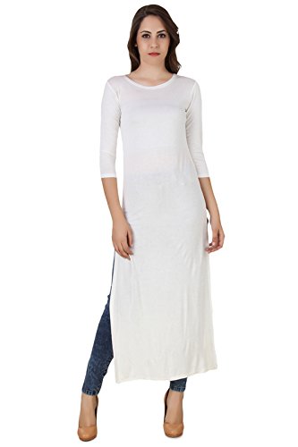 Amazon white kurtis Clearance