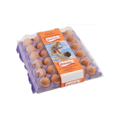 Khaleej Eggs Brown Medium 30pcs