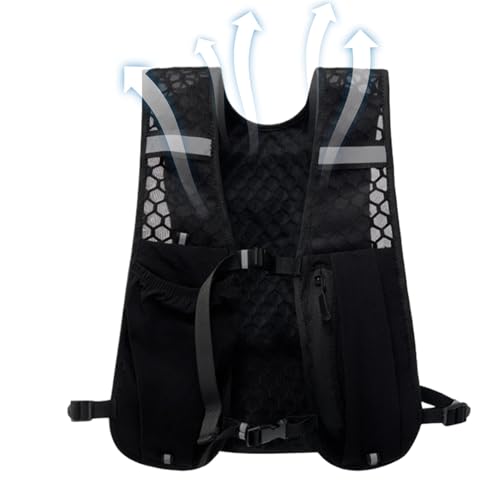 PAQUETE EN EL PROGRAMA - DE VET, Bolsa De Equipaje Con Ciclismo Reflectante | Movimiento De La Bolsa De Correr Ligero Para Exterior, Senderismo, Deportes