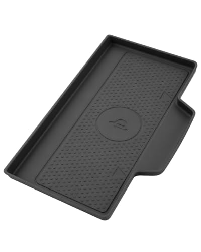 Image of CDEFG for 2026 Mazda CX5 Center Console Organizer Wireless Charging Cover | for 2026+ Mazda CX-5 (S /Select /Preferred /Premium /Premium Plus) Accessories Middle Console Tray Silicone Storage Box