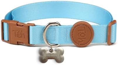 Coleira Avulsa C/Tag ID P Azul