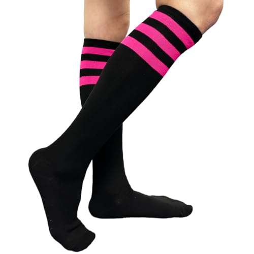 Image of SocksKnee Women Multi-Pack Colorful Variety Design Assorted Activewear Knee-High Stocking Socks, 9-11