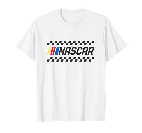 NASCAR Full Color Checkered Classic Logo T-Shirt