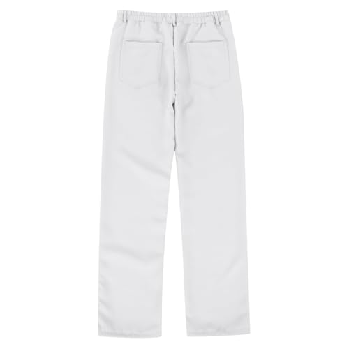 Boys School Uniform Pants Kids Stretch Elastic Waist Pull on Dress Pants Straight Leg Chino Pant Kids Trousers 5-14 Years2