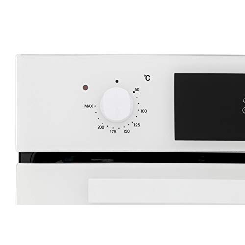 Candy FCP405W Builtin White Fan Oven with 65 Litre Capacity, A Energy Rating, 2 Shelves and 4 Functions