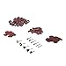 Sanding Set Mandrels Bands Brushes Dust Removal Angle Grinder Accessory Kit High Efficiency Polishing Tool for Metal Non Metal Materials Microelectronics Industry 60 Sanding Bands