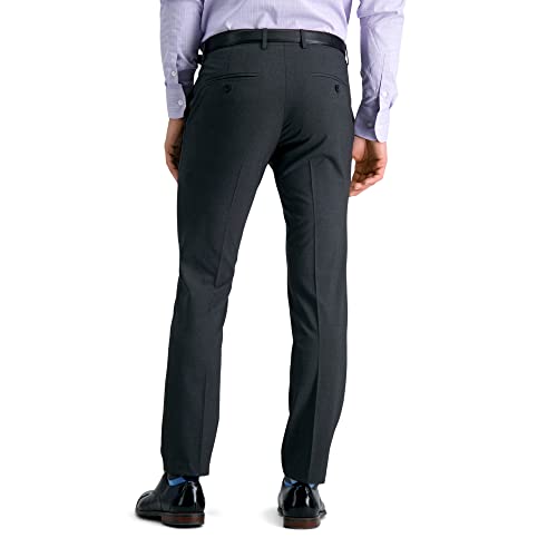Haggar Men's 4 Way Stretch Ultra Slim Flat Front Dress Pant3