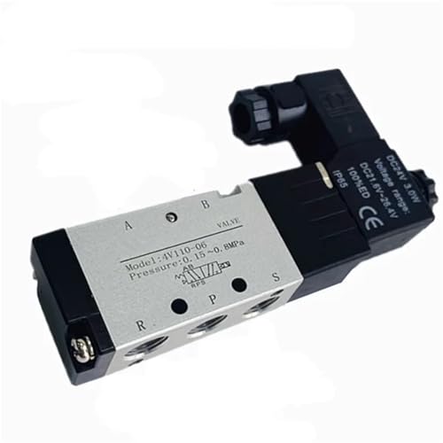 Électrovannes pneumatiques 4V210-08 1/4 distributeur électromagnétique de commande air