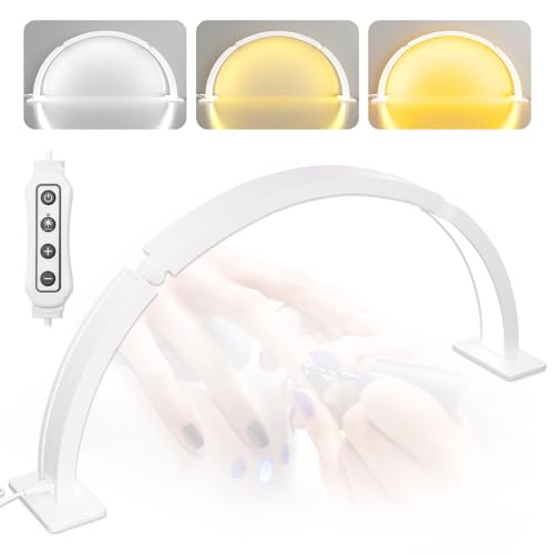 TwoWin Halbmond Lampe für Nageltechnik, 29.5 Zoll (75 cm)...
