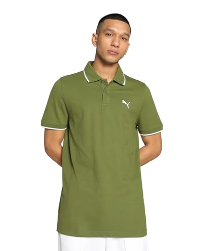Image of Puma Men's Solid Slim Fit T-Shirt