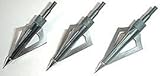 Last Punch Pack of 3-3 Blade Broadheads 150 Lb Crossbow