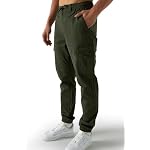 Smith & Solo Cargohose Herren – Chino Hose Cargo Hosen Stretch, Arbeitshosen Baggy Baumwolle, Activewear für Herren mit Taschen Kordelzug – Bild 4