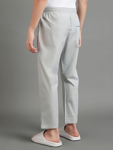 Image of Bewakoof Men's All Over Printed Regular Fit Cotton Pyjamas