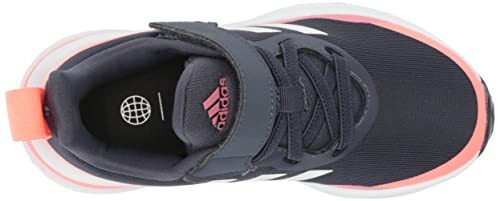 Adidas Fortarun Running Shoe, Shadow Navy/White/Acid Red (Elastic Lace/Top Strap), 13 Us Unisex Little Kid #TOP4