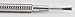 Bergeon 7767-S Watch Spring Bar Tool - Long Stainless Steel Handle with Replaceable Screw in Fine Strong Tool End