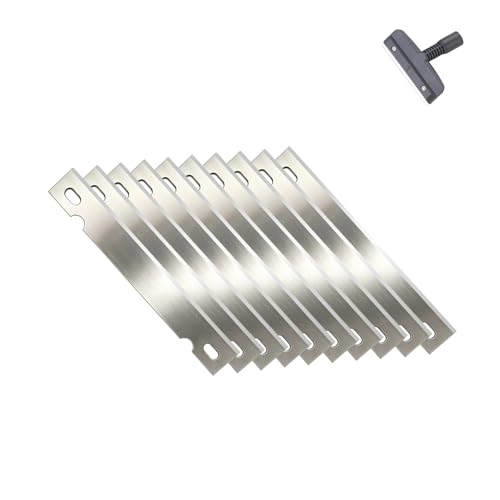 Image of Carefree Fish Aquarium Scraper Blades 10Pcs for 4IN1 6IN1 7IN1 9IN1 Cleaning Tools Long Handle Algae Cleaner