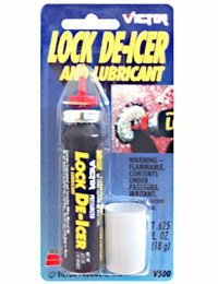 Victor Lock De-Icer And Lubricant - Vehicle Maintenance & Repair - Unisex