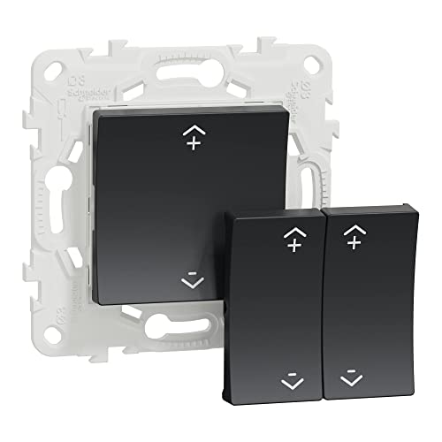 Interrupteur centralisé sans fil 4 BP Schneider Electric Wiser Unica NU557154W
