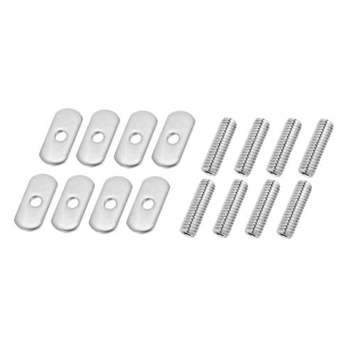 ZONADAH 8 Set M6 Kayak Track Screws and Nuts Replacement Kit Kayak Screws Rail Track Nuts for Kayaks Rail Gear Mounting Replacement Kayak Canoe Boat Accessories - Image 2