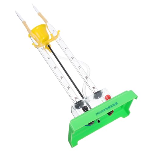 INOOMP Aparato de Electrólisis de Agua Educativo Demostrador Químico para Producción de Oxígeno Uso Laboratorio Escuela y Hogar INOOMP Aparato de Electrólisis de Agua Educativo Demostrador Químico para Producción de Oxígeno Uso Laboratorio Escuela y Hogar