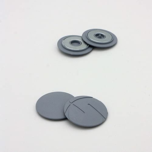Salkin Bettdeckenhalter Magnetisch und Nadelfrei, Bettdeckenhalter 2 x 32mm ⌀, Grau - Image 5