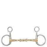 BR Baucher-Trense doppelt gebrochen Soft Contact 16 mm Cheeks 110 mm - Size 14.5