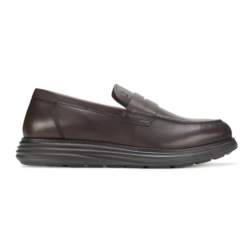 Image of Thomas Crick Sophisticated Dual-Tone Leather Loafers with Enhanced Comfort