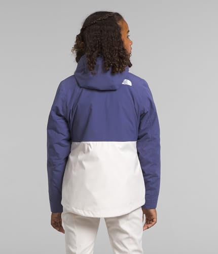 THE NORTH FACE Girls' Freedom Triclimate Waterproof Insulated Jacket, Cave Blue, Medium
