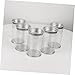 Beavorty 1set Transparent Makeup Sponge Storage Container Breathable Beauty Egg Cases for Organizing Cosmetics Durable and Portable Design for Travel and Home Use 6pcs