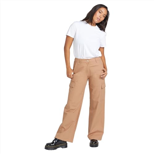 Volcom Women's Cargstone Wide Leg Cargo Pant