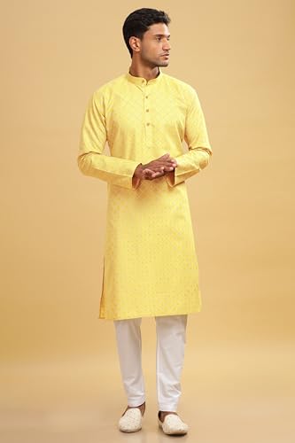 Image of BE ACTIVE Cotton | Traditional and Elegant Look | Indian Kurta for Men | Full Sleeve Kurta