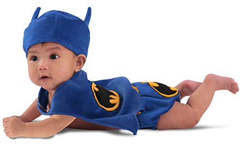 Princess Paradise Baby Boys' Batman Diaper Cover Set Deluxe, As Shown, 0/3M