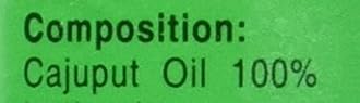 Cap Lang 120Ml: Cajaput Oil (Minyak Kayu Putih) - 120 Ml