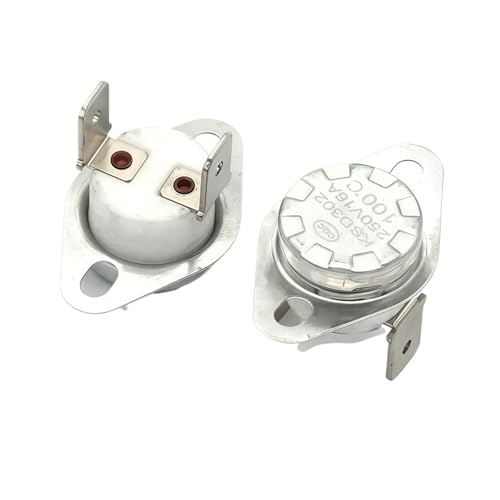 2PCS ʏJ KSD302 16A 250V 40-180 x Z~bN KSD301 ʏ xXCb` T[X^bg 45 55 60 65 70 75 80 85(Bend feet,NORMAL CLOSE_55C)
