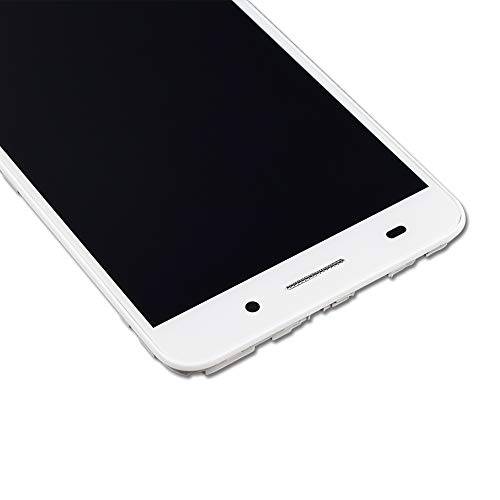 Image of LCD Screen Display Digitizer Touch Panel with Frame Screen Replacement for Honor Holly 3 Huawei Y6 II Honor 5A(White)