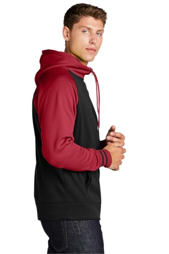 SPORT-TEK Unisex Sport-Wick Varsity Fleece Full Zip Hooded Jacket2
